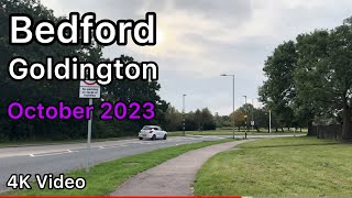 Bedford United Kingdom 🇬🇧 Goldington  Morning walk October 2023 [upl. by Balbinder]