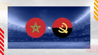 MARROCOS X ANGOLA AO VIVO AMISTOSOS INTERNACIONAIS MOROCCO V ANGOLA LIVE [upl. by Arihaj]