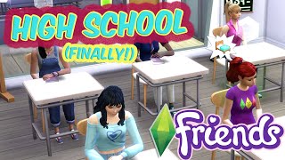 Wait what The Lego Friends girls actually attend High School  Sims 4 Lets Play part 1 [upl. by Sanoy606]