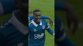 IDRISSA GANA GUEYE SCORES BIG GOAL AGAINST NOTTINGHAM FOREST everton premierleague football [upl. by Enoed882]