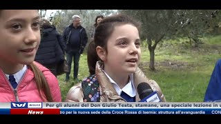 Venafro bambini della Primaria a lezionenel Parco dellOlivo [upl. by Hamas]