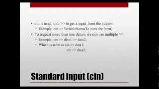 7 Introduction to c Basic input and output in C [upl. by Crespo]