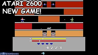 HERO 2 ALIEN ABDUCTION HERO 2  Atari 2600  Gameplay  DVDfeverGames [upl. by Lyrpa]