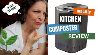 Nagual kitchen Composter  Turn Your Kitchen Scraps Into Compost  is this for real [upl. by Enelym747]