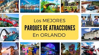 Los mejores Parques de Atracciones en Orlando [upl. by Scevo578]