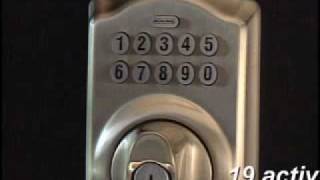 How To Program Your Schlage BE365 Keypad Deadbolt [upl. by Kassia232]