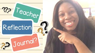 Starting a Teacher Reflection Journal  Classroom HACKS [upl. by Millford]