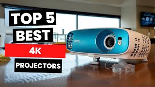 Top 5 Best 4k Projectors 2024 [upl. by Borries]