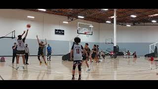 Tumakbo 14u vs 360 Basketball semifinals 2nd half gold div [upl. by Annabella]