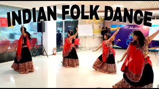 INDIAN FOLK DANCE ♥️ Rangeelo Mharo Dholna  Chogada  Channe Ke Khet  Dhanashree Kurup [upl. by Sukul]