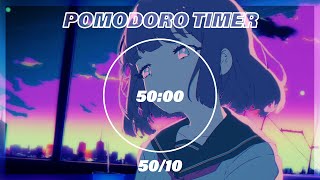 ポモドーロタイマー（5010）⛈  集中のひととき  Pomodoro Technique  Study With Me  Lofi Hip Hop Music [upl. by Carney146]