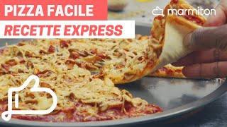 PIZZA FACILE RECETTE EXPRESS [upl. by Rehpotsihc]