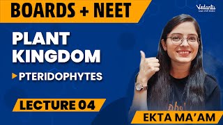 Plant Kingdom Class 11 L4  Class 11 Biology Chapter 3  CBSE  NEET 2024  Ekta Mam [upl. by Isiad]