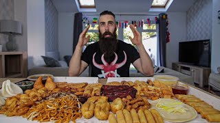 THE BIGGEST CHINESE MUNCH BOX IN THE UNIVERSE  BeardMeatsFood [upl. by Corbet]