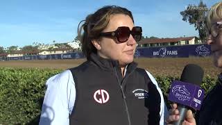 Trainer Cherie DeVaux Breeders Cup Interview [upl. by Andonis]