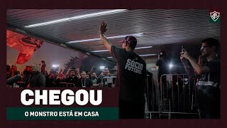 AERO FLU  CHEGADA DE THIAGO SILVA NO RIO [upl. by Ayalahs]