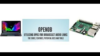 OpenOB full duplex high quality stereo quotaudio OVER ipquot Link  laptop to Raspberry PI  LIVE demo [upl. by Oiludbo781]