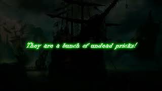 Alestorm  Zombies Ate My Pirate Ship guskovds karaoke version [upl. by Zaneski579]