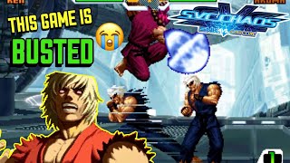 SNK Vs Capcom SVC Chaos  This GAME IS BUSTED 😭  VIOLENT KEN Combos amp Online Matches [upl. by Finkelstein556]