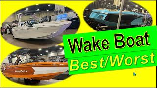 Best and Worst Wake Board and Wake Surf Boats VDrive Tow Boats [upl. by Ati]