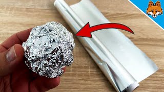 THIS Aluminium Foil Trick really EVERYONE must know 💥 SUPER helpful 🤯 [upl. by Terra]