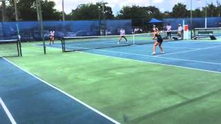 BarryUs Zuza Maciejewska amp Judith Bohnenkamp win No 3 doubles at NSU [upl. by Notaes]