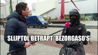 Slijptol betrapt bezorgaso’s 010 op heterdaad [upl. by Negyam]