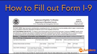 How to Fill out Form I9 Easy StepbyStep Instructions [upl. by Kari]