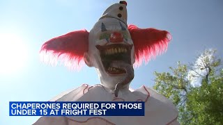 Six Flags Great America Fright Fest unveils new chaperone policy [upl. by Aerdma]