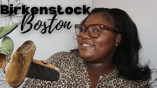 Birkenstock Boston Review New Comfort Sole [upl. by Derby692]