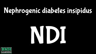 Nephrogenic Diabetes Insipidus  NDI  Polyphagia  Polydipsia  Diabetes Insipidus  Hyponatremia [upl. by Iolenta850]