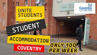 Good Accommodation for Students in Coventry Unite student AFFORDABLE ACCOMMODATIONS 2022 [upl. by Nylyaj]