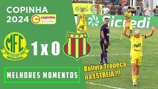 Mirassol x Sampaio Correa  1ª Rodada Copinha 2024  Melhores Momentos [upl. by Burnham442]