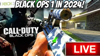 Black Ops 1 Multiplayer Facecam On Xbox 360 2024 COD BO1 [upl. by Ymerej405]