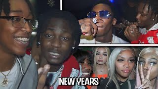 Spending New Years With NYC Rappers Ft Kyle Richh Tata Dee Billz amp MORE [upl. by Lombardy]