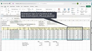 Datasoft Personel Bordrosu Asgari Ücret Vergi İstisnası Uygulaması [upl. by Aihcela187]