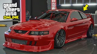 Vapid Dominator ASP Ford Mustang SVT Cobra R  GTA 5 Online DLC Vehicle Customization [upl. by Eerok]