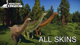 Brontosaurus amp Apatosaurus Skins in Prehistoric Kingdom [upl. by Nodaj]