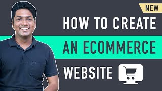 How to Make an ECommerce Website 2024 Online Shopping Store [upl. by Aizahs]