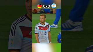 🇦🇷Argentina vs 🇩🇪Germany world cup 2014 🏆 Gotze 🥶 [upl. by Kcirdla]