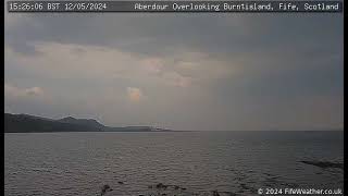 12 May 2024  Aberdour WeatherCam Timelapse [upl. by Ilowell]