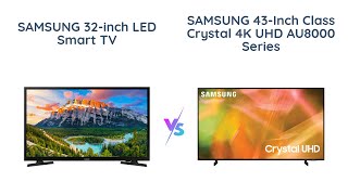 Samsung 32inch vs 43inch TV Which one to buy in 2021 [upl. by Routh2]