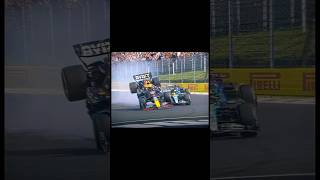 Verstappen and Hamiltons battle ends in a crash at Hungary f1 f1edit [upl. by Marlette]