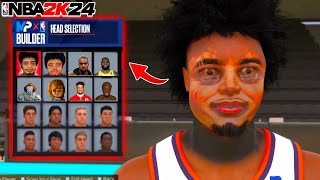 HOW TO GET quotCUSTOMquot FACE SCANS IN NBA2K24 CELEBRITIES MOVIE CHARACTERS and ATHLETES [upl. by Adleremse]