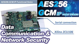 AES256GCM10G1GIP Introduction amp Evaluation on Xilinx ZCU106 [upl. by Phipps]