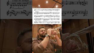 2° Mahler  1° Mov  Trumpet excerpts  Daniel Leal Trumpet [upl. by Aniratak]