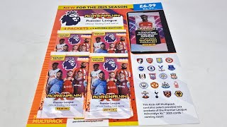 PANINI Premier League 2025 Kick Off Multipack  Mikes Cards and Stickers  532 [upl. by Nnayar]