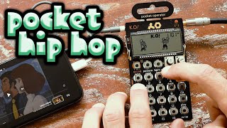 dawless pocket lofi hip hop  teenage engineering PO33 KO [upl. by Chassin]