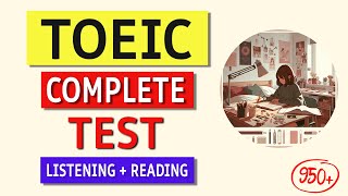 TOEIC Listening amp Reading Practice Test 2024 Answers  Tips Included [upl. by Mackenie108]