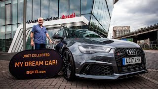 Winner Ray Wares collects his Audi RS6 Avant [upl. by Aimar]